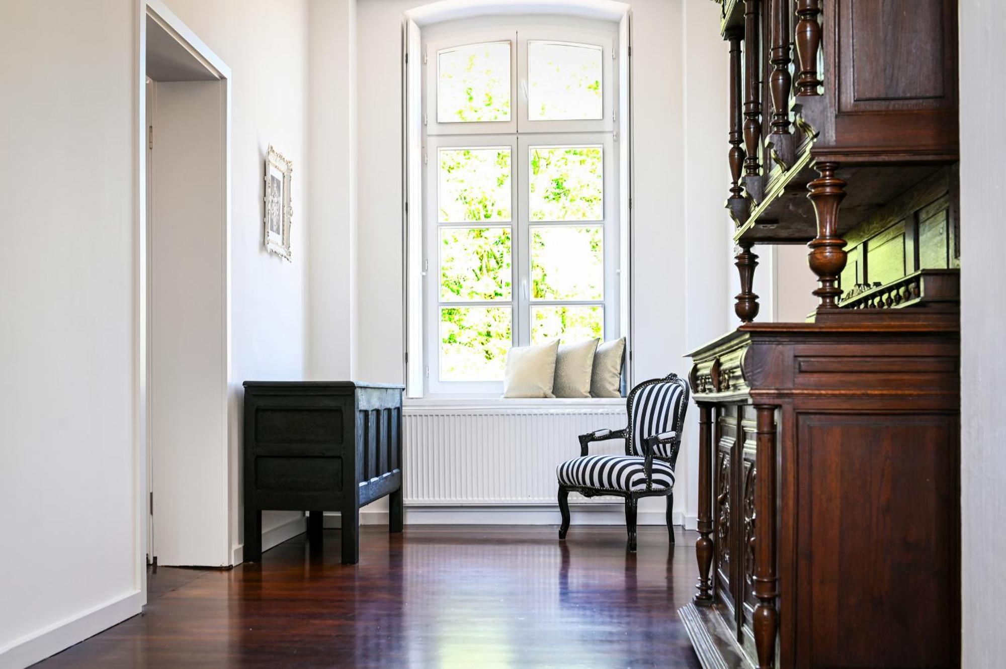 Seen-Apartment Im Herrenhaus Rheinblick Xanten Esterno foto