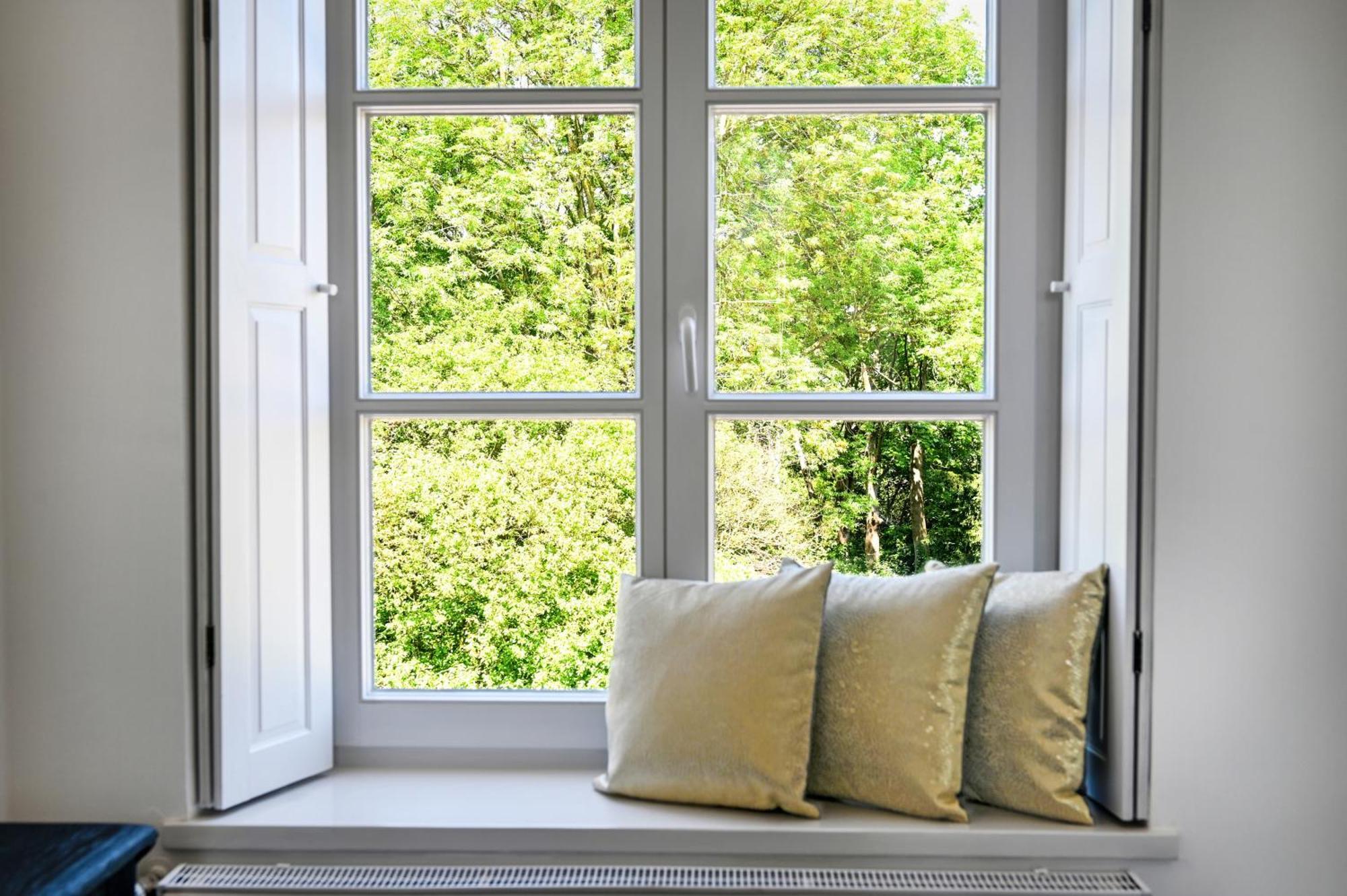 Seen-Apartment Im Herrenhaus Rheinblick Xanten Esterno foto